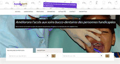Desktop Screenshot of handident-midi-pyrenees.com