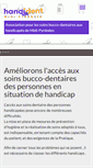 Mobile Screenshot of handident-midi-pyrenees.com